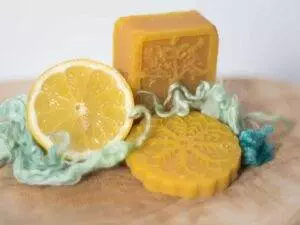 Kronseifen handgemachte Naturseife - Zitronen-Seife